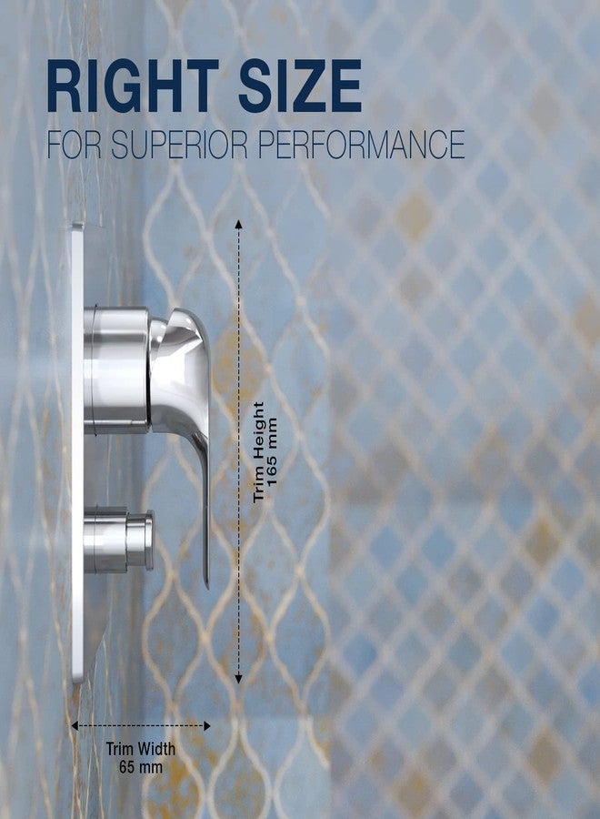 Kohler 27499IN-4FP-CP Fore Line Aqua Turbo 235 Recessed Bath and Shower Trim, Chrome Finish - Image 4